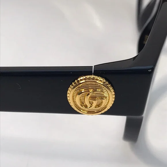 💯original Gucci Demo Square Ladies Eyeglasses GG1411O 004 53.